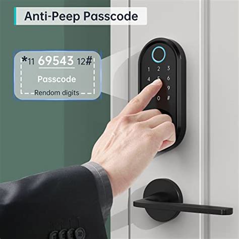 Hornbill Smart Lock Fingerprint Keyless Entry Door Lock With Keypad