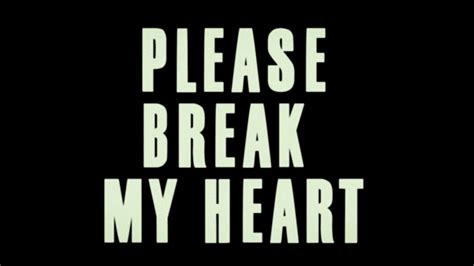 Steven Alexander Please Break My Heart Official Music Video Youtube