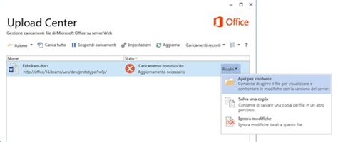 Microsoft Office Upload Center