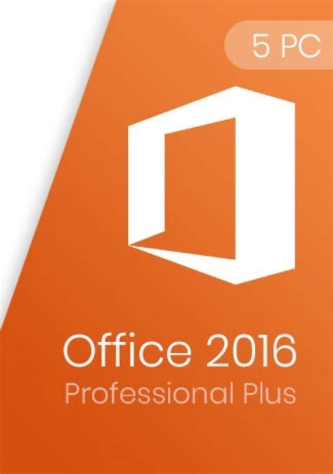 Buy Office 2016 Professional Plus Microsoft Office Pro Plus 5 Pcs Key