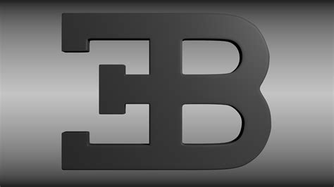 Photo about logo of bugatti car brand on samsung tablet on wooden background. Bugatti logo 3D Model .obj .blend - CGTrader.com