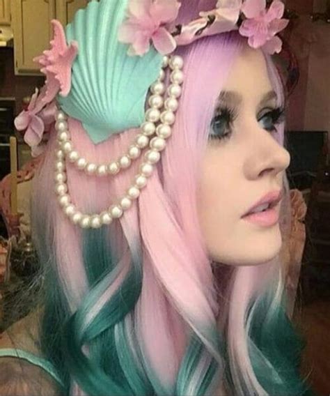 40 Beautiful Ideas For Mermaid Hair My New Hairstyles