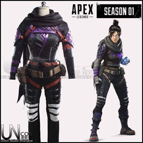Apex Legends Wraith Cosplay Costume Customize Official Character