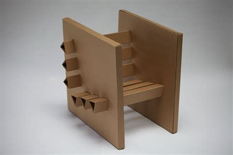 Cardboard Chair On Behance