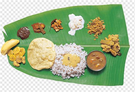 Rice And Sauce Cuisine Of Kerala Sadhya Appam Indian Cuisine Sadhya
