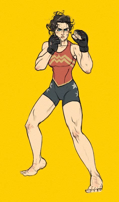 Rego Wonder Woman Art Warrior Woman Boxing Girl