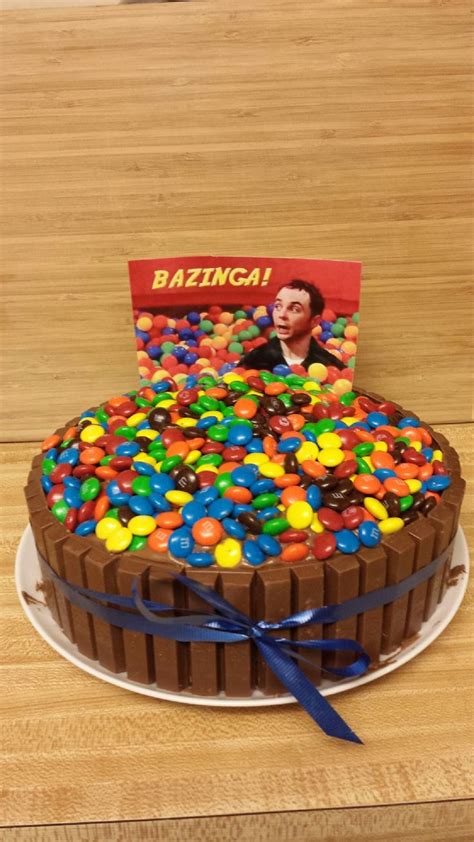 Maybe you would like to learn more about one of these? Bazinga cake for my husband's birthday | Food | Pinterest ...
