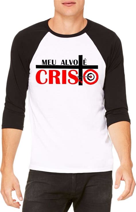 Camiseta Cristo é Meu Alvo Elo7 Produtos Especiais