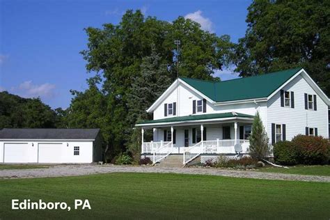 Edinboro is known for its restaurants and lakeside. 8 Budget-Friendly Farm Houses For Sale