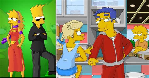 All Grown Up 25 Fan Pictures Of The Simpsons Kids As Adults