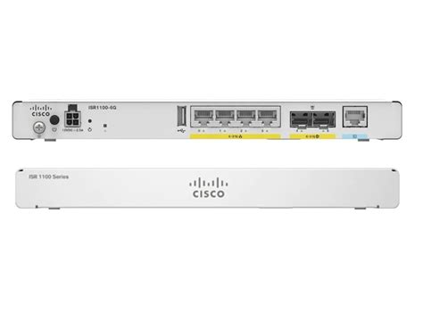 Cisco Isr1100 6g Isr 1100 And Isr 1100x Series Routers