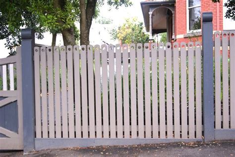 Old World Restoration And Picket Fences Fence Picket Fence Fence Gate