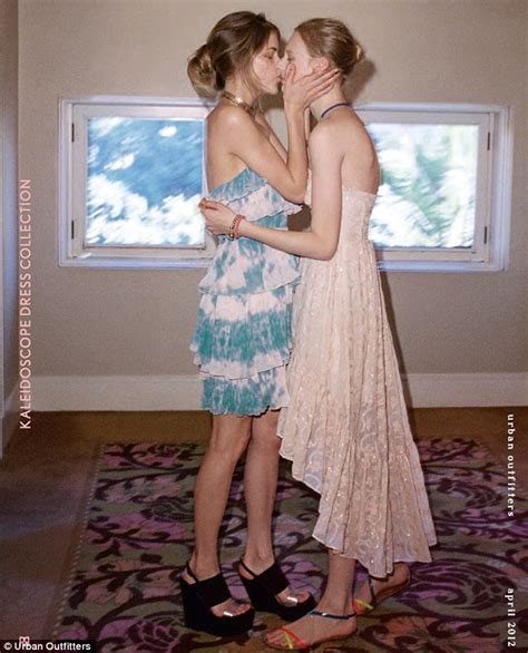 Lesbian Model Kiss In Urban Outfitters Photo Shoot Enrages One Million