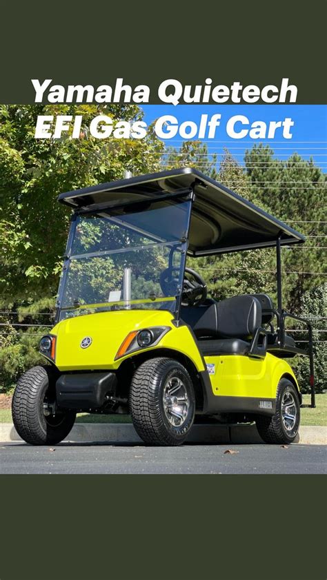 Yamaha Quietech Efi Gas Golf Cart