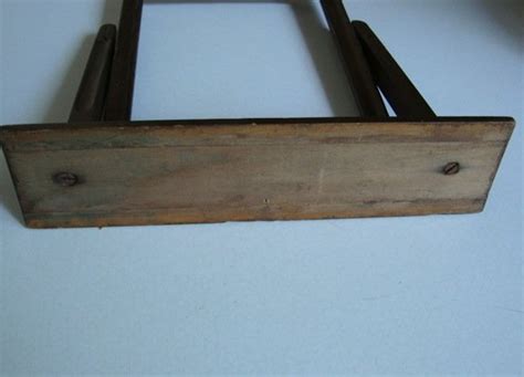 Antique Dresser Wooden Picture Frame W Stand 5 X 7