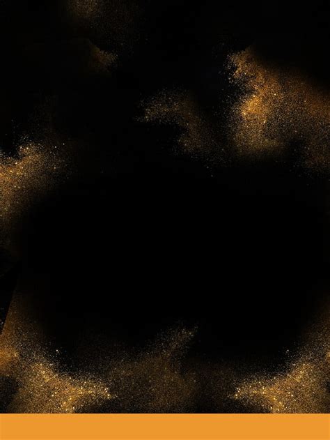Black Gold Wind Fashion Background Atmosphere Black Gold