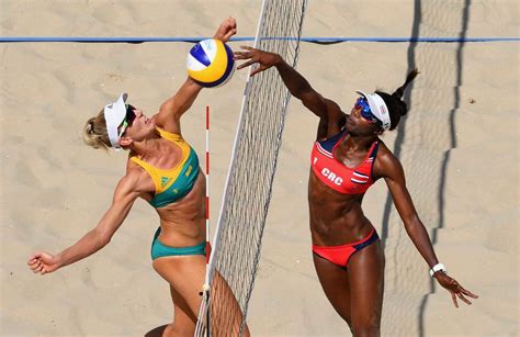 Scenes From Womens Beach Volleyball At The Rio Olympics Sports