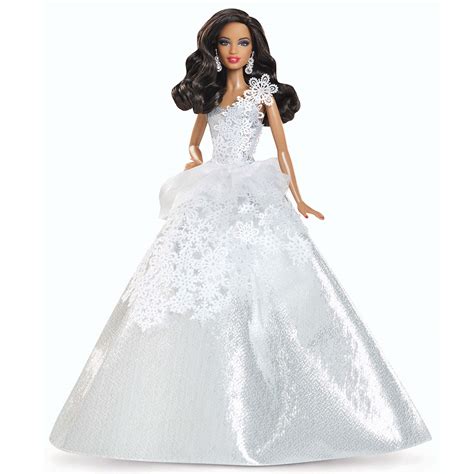にございま Barbie 2013 25th Anniversary Holiday Doll African American 並行