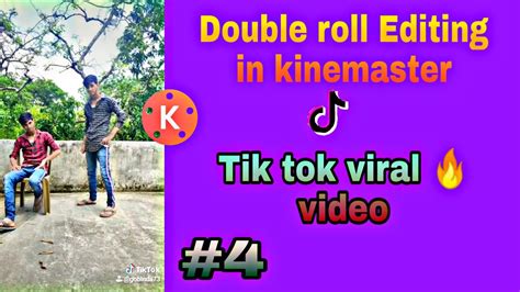 How To Make A Double Roll Vfx Video Tik Tok Trending Video Editing