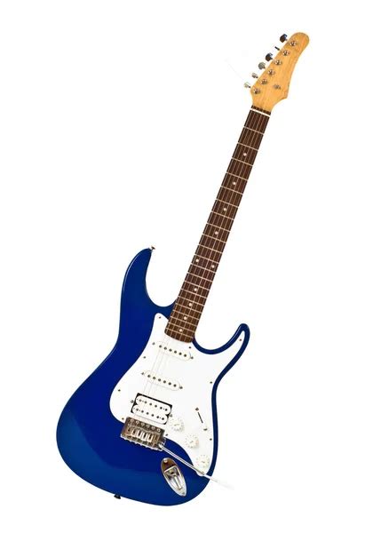 Blue Electric Guitar — Stock Photo © Mrbrightside 1357205