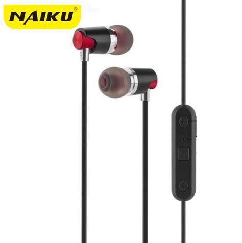 Naiku Sport Bluetooth Earphones Sweatproof Wireless Earbuds With Mic