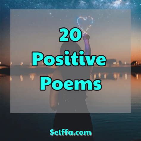 20 Positive Poems Selffa