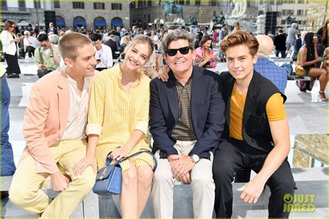 Full Sized Photo Of Dylan Cole Sprouse Ferragamo Show Palvin Boe More