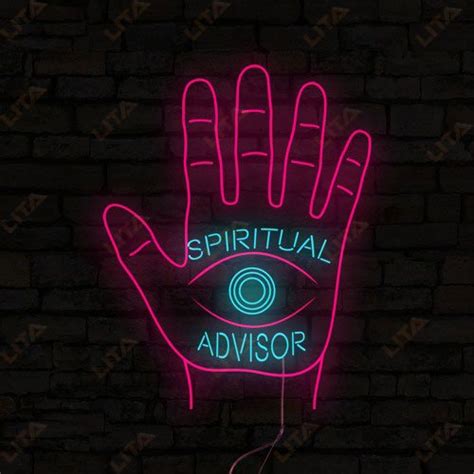 Spiritual Advisor Neon Sign Best Home Decorations Lita Sign