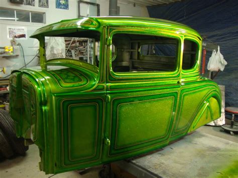 Kustom Paint By Chris Model A Coupe I Painted Up