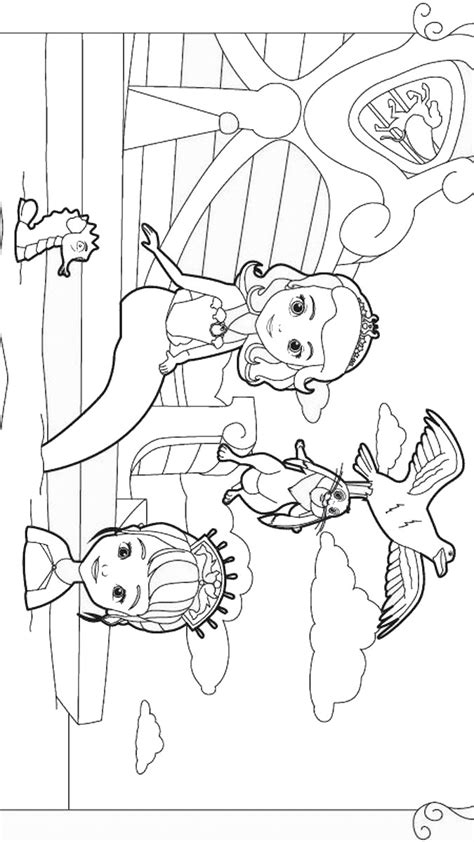 Welcome to one of the largest collection of coloring pages for kids on the net! Sofia the First Coloring Pages