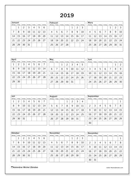 Logga in i utskriftsportalen med ditt studentkonto. Kalender 2019 (36MS) | Skrivare och Pyssel
