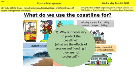 Gcse Aqa Geography Coastal Management Lesson 7 Teaching Resources
