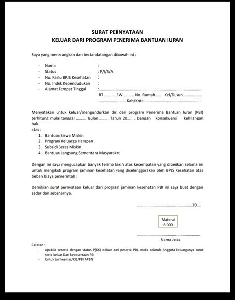 Contoh Surat Pengantar Dari Sekolah Ke Bpjs Ketenagakerjaan » Daily