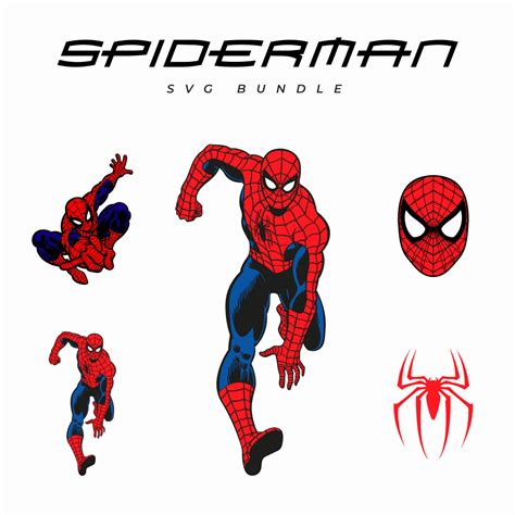 Spiderman Spider SVG Bundle | Master Bundles