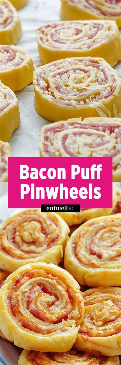 Bacon Puff Pinwheels Recipe — Eatwell101