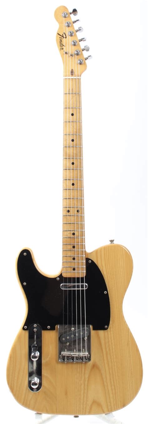 Fender Telecaster 72 Reissue Lefty 1998 Natural Guitar For Sale