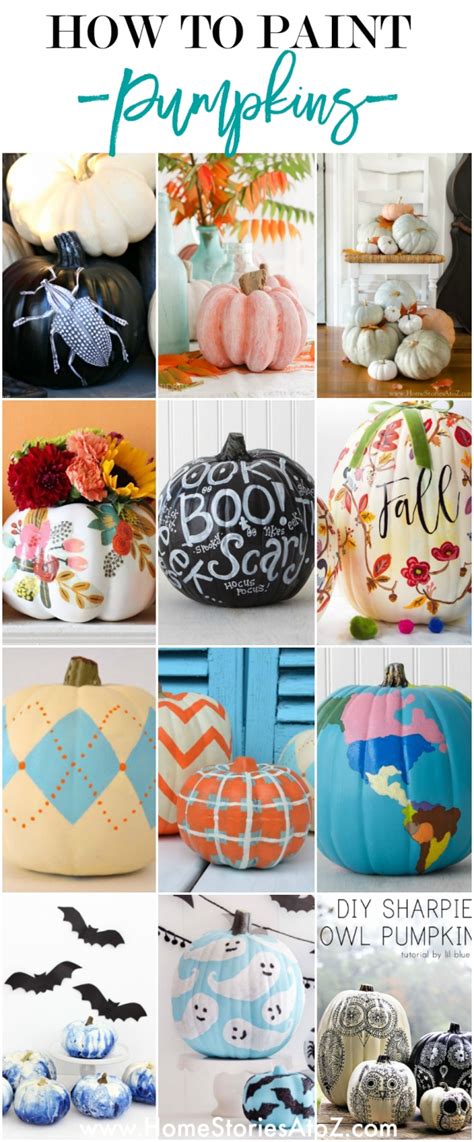 30 Diy Pumpkin Painting Ideas Home Stories A To Z