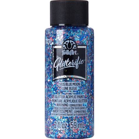 Shop Plaid Folkart Glitterific Acrylic Paint Princess 2 Oz