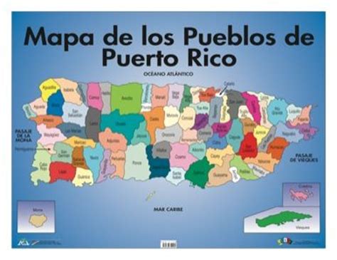 Mapa De Los Pueblos De Puerto Rico Recursos Para Maestros Pinterest