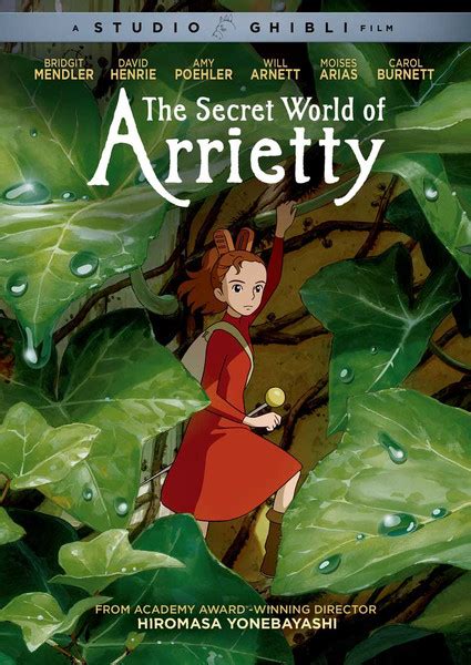 From the legendary studio ghibli (spirited away, ponyo) comes the secret world of arrietty, an animated adventure based on mary norton's acclaimed children's book series the borrowers. The Secret World of Arrietty DVD