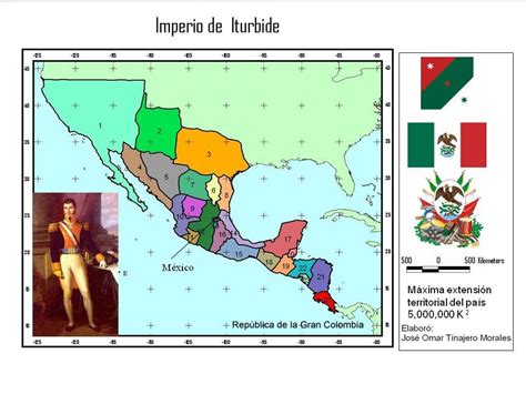 Agustín De Iturbide Creador De México Imperio De Iturbide Primer