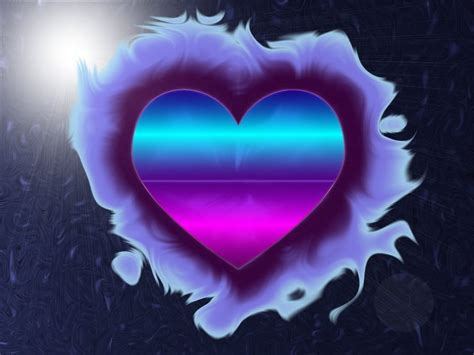 Neon Hearts Background 17843 Hd Widescreen Wallpapers Heart Wallpaper