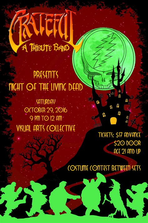 Night Of The Living Dead Ii Grateful Dead Halloween Tribute Band