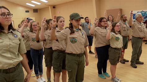 Girls Form All Female Scouts Bsa Troop In Pearland Texas Abc7 Chicago