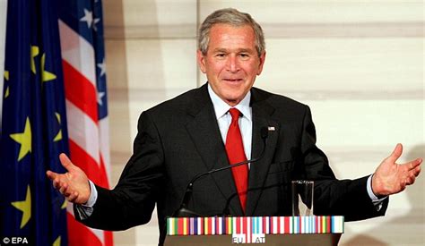 George W Bush Is Most Unpopular Living Us President Daily Mail Online