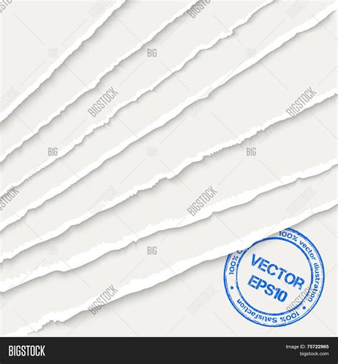 Torn Paper Sheets Vector And Photo Free Trial Bigstock