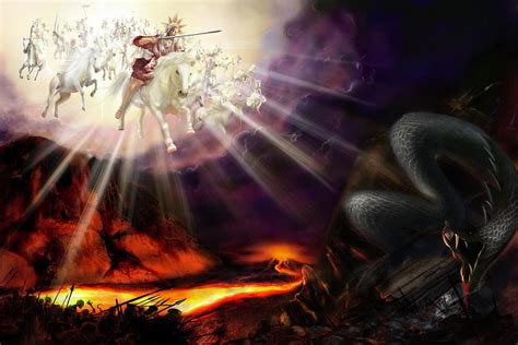 Bible Prophecy Book Of Revelation Final Battle Of Jesus Vs Satan