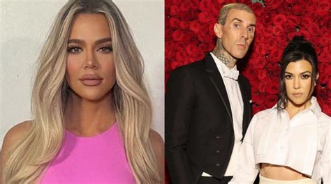 Khloe Kardashian Gushes Over Travis Barkers Love For Kourtney