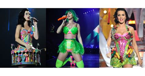 Katy Perrys Craziest Costumes Video Popsugar Fashion