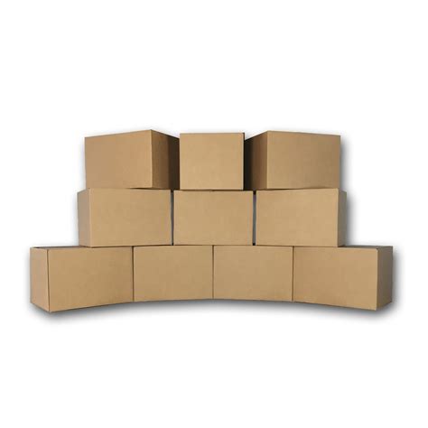 10 Medium Moving Boxes 18x14x12 Packing Cardboard Boxes - Walmart.com - Walmart.com